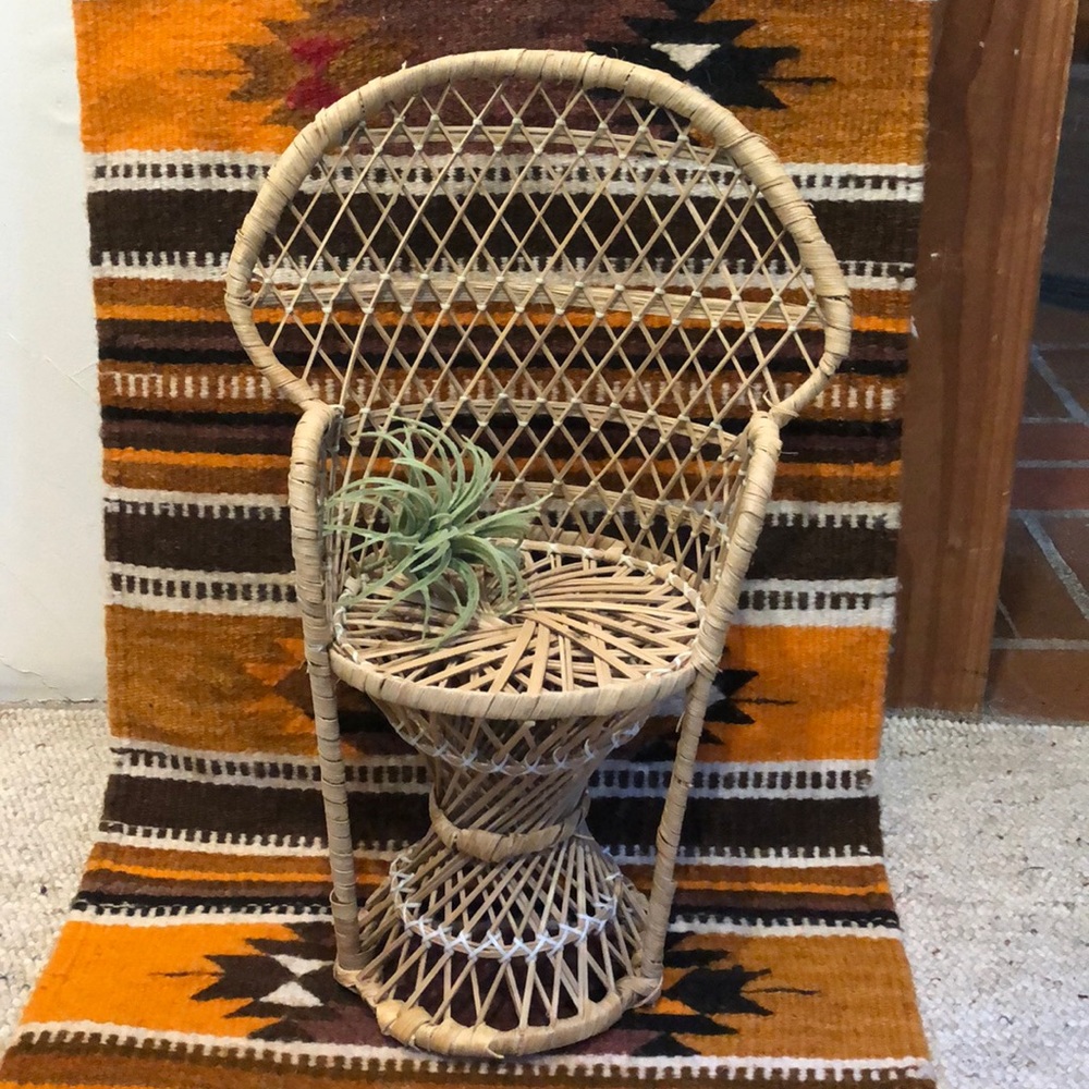 Mini peacock chair